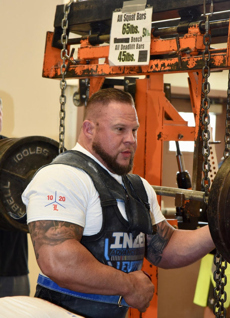 Brian Carroll The Pendulum has swung Power Rack Strength