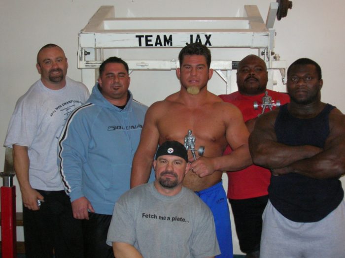 Dondell Blue One of My Greatest Influences Power Rack Strength
