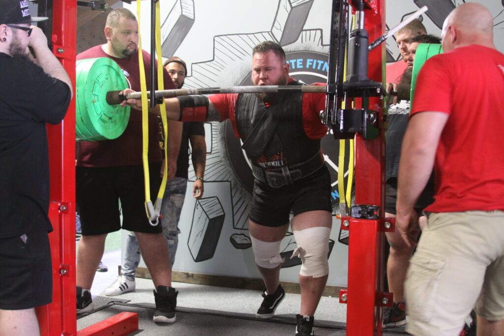 Brian Carroll World's strongest squatter Week 1 Squat training