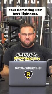 Many people think tight hamstrings are the cause of their back pain, so they stretch them every day hoping things will improve.

But what if the hamstrings aren’t actually the problem?

What many people call “tight hamstrings” is often neurological tension coming from the spine, not a muscle that simply needs to be stretched. When the sciatic nerve becomes sensitized, the back of the leg can feel tight, restricted, or burning even when the hamstring itself isn’t shortened at all.

In some cases, aggressive hamstring stretching can actually make things worse by increasing neural tension and putting more stress on an already irritated lumbar spine.

If you’ve been stretching your hamstrings every day and nothing is changing, it might be time to stop chasing the symptom and start addressing the real cause.

To watch the full video, click the link below, the link in bio, or the link on my story!

https://www.powerrackstrength.com/are-tight-hamstrings-really-causing-your-back-pain/

#BackPain #HamstringTightness #SciaticNerve #SpineHealth #BackRehab