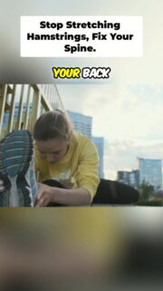 Many people think tight hamstrings are the cause of their back pain, so they stretch them every day hoping things will improve.

But what if the hamstrings aren’t actually the problem?

What many people call “tight hamstrings” is often neurological tension coming from the spine, not a muscle that simply needs to be stretched. When the sciatic nerve becomes sensitized, the back of the leg can feel tight, restricted, or burning even when the hamstring itself isn’t shortened at all.

In some cases, aggressive hamstring stretching can actually make things worse by increasing neural tension and putting more stress on an already irritated lumbar spine.

If you’ve been stretching your hamstrings every day and nothing is changing, it might be time to stop chasing the symptom and start addressing the real cause.

To watch the full video, click the link below, the link in bio, or the link on my story!

https://www.powerrackstrength.com/are-tight-hamstrings-really-causing-your-back-pain/

#BackPain #HamstringTightness #SciaticNerve #SpineHealth #BackRehab