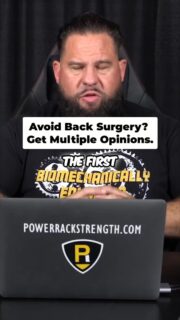 Back surgery shouldn’t be your first move.
Too many people jump straight to surgery without slowing things down, getting multiple opinions, or even asking the right questions about their situation. If you still have pain-free windows, if your symptoms aren’t constant and unrelenting, that matters more than you think.
What I’ve seen over and over is this—when people actually take time to pull back, stop provoking their pain, and let things calm down, everything can start to change. We call it “virtual surgery.” It’s not flashy, but it works.
I’ve had clients who were told surgery was their only option. High-level athletes, tactical guys, people who were convinced they were done. They backed off, gave it weeks to months, rebuilt the right way—and got their lives back without ever going under the knife.
This doesn’t mean surgery is never needed. But if you have time, if you have options, and if you’re not asking enough questions, you might be rushing into something you don’t need.
To watch the full video, click the link below, the link in bio, or the link on my story!
https://www.youtube.com/watch?v=YtT66-IckTs
#BackPainRelief #SpineHealth #InjuryRecovery #TrainSmart #StrengthTraining