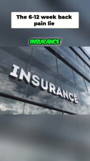 The “6–12 week” back pain timeline sounds clean and simple… but it’s not reality.
That number gets thrown around by insurance companies, workman’s comp, and rehab protocols because it fits a system—not because it fits your injury.
A disc injury, bone trauma, nerve irritation, or ligament strain all heal on completely different timelines. Some of these can take months just to calm down, let alone fully rebuild capacity.
But if you don’t fall in line with that timeline, you’re labeled non-compliant. That’s where people get pushed back too early, re-injured, or even forced out of their careers.
You’re not a checkbox. You’re not a statistic. And you’re definitely not a 6–12 week timeline.
To watch the full video, click the link below, the link in bio, or the link on my story!
https://www.powerrackstrength.com/the-6-12-week-lie-navigating-back-pain-in-a-broken-system/
#BackPainRelief #SpineHealth #InjuryRecovery #TrainSmart #StrengthTraining