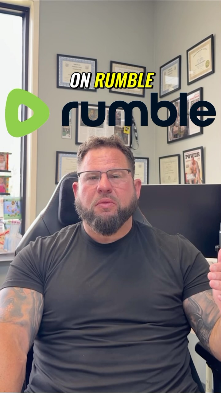 YouTube terminated my channel.
After 15 years on the platform without a single strike, the PowerRackStrength YouTube channel is gone. From what I can tell, it appears to be related to peptide discussions, but YouTube does not give you much explanation when they make a decision like this.
It is disappointing, but we are not going anywhere.
We are moving forward, and we are moving fast.
Long-form videos will now be going to Rumble, while we continue posting across Instagram, TikTok, X, Facebook, and PowerRackStrength.com. We also have bigger plans in the works to bring more of our content directly through PowerRackStrength.com moving forward.
If you have followed my work on YouTube, please follow the new Rumble account now. This is where the long-form content will continue, and we need everyone who has supported us over the years to make the move with us.
👇 FOLLOW BRIAN ON RUMBLE NOW 👇
https://rumble.com/user/BrianCarroll1306?e9s=src_v1_sa
YouTube was never the foundation of what we do. It was simply one way we delivered the information.
PowerRackStrength.com is still the hub for everything Brian Carroll, the McGill Method, injury resilience, training, performance, consultations, and everything we are building next.
We are not slowing down. We are stepping it up.
#PowerRackStrength #BrianCarroll #Rumble #StrengthTraining #BackPain