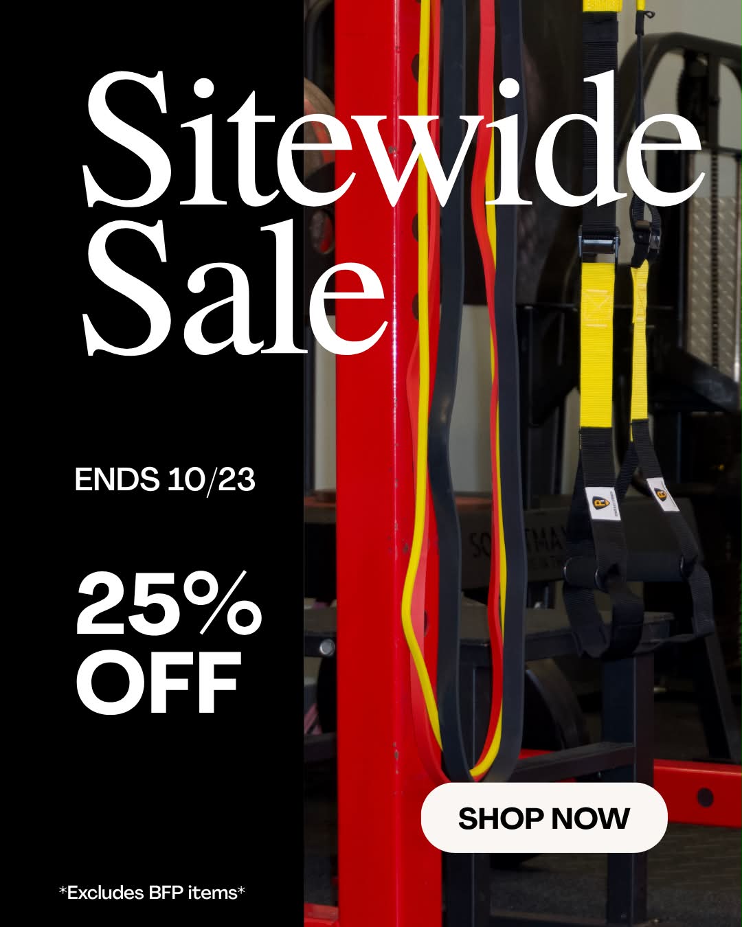 🚨 PRS SITEWIDE SALE! 25% OFF EVERYTHING! 🚨
For a limited time, save 25% SITEWIDE at PowerRackStrength!
Whether you’re looking to improve your training, build strength, protect your back, or upgrade your gym essentials, now is the time to stock up and save.
💪 25% OFF:
Books and educational resources
Back supports and lifting belts
Resistance bands
Lifting straps
And more!
⏰ SALE ENDS OCTOBER 23!
Don’t miss your chance to save on the tools and resources designed to help you train smarter, move better, and get stronger.
🛒 SHOP NOW: https://powerrackstrength.myshopify.com
Discount excludes Back Fit Pro (BFP) items.
#PowerRackStrength #StrengthTraining #FitnessSale #BackHealth #TrainSmarter